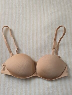 SKIMS Ultimate Push Up Strapless BraSize:32B Clay